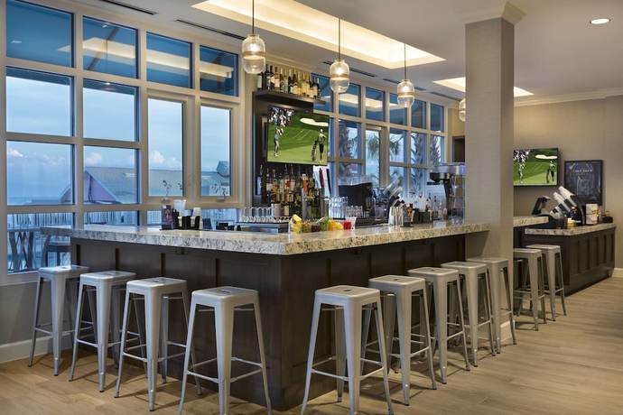 Imagen del bar/restaurante del Hotel SpringHill Suites by Marriott New Smyrna Beach. Foto 3