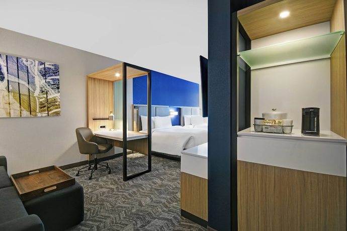 Imagen de la habitación del Hotel SpringHill Suites by Marriott St. Paul Arden Hills. Foto 3