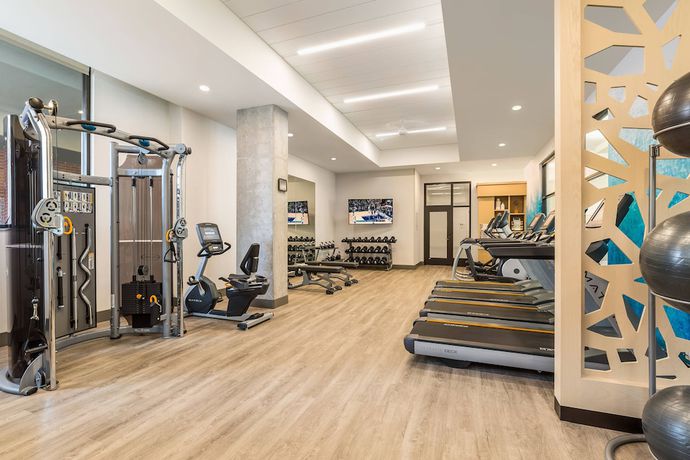Imagen de los interiores del Hotel SpringHill Suites by Marriott St. Paul Downtown. Foto 15