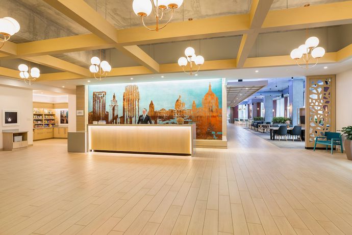 Imagen de los interiores del Hotel SpringHill Suites by Marriott St. Paul Downtown. Foto 16