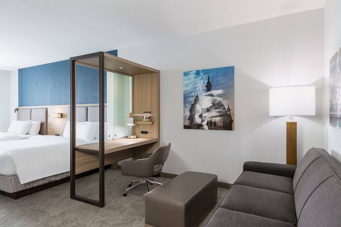 Imagen de la habitación del Hotel SpringHill Suites by Marriott St. Paul Downtown. Foto 8