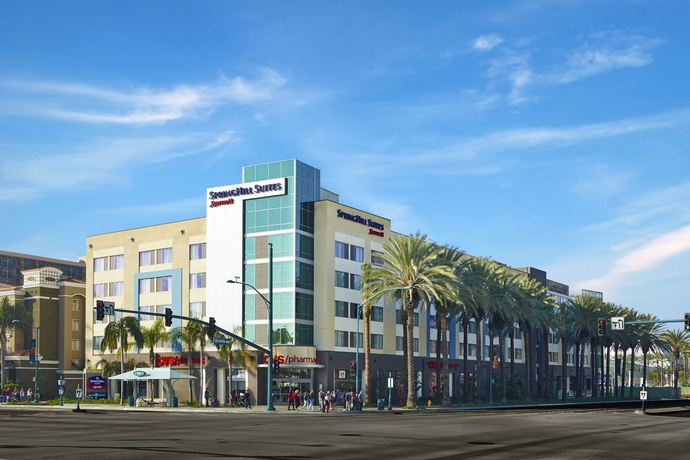 Imagen de los exteriores del Hotel Springhill Suites By Marriott At Anaheim Resort/conv. Cntr. Foto 10