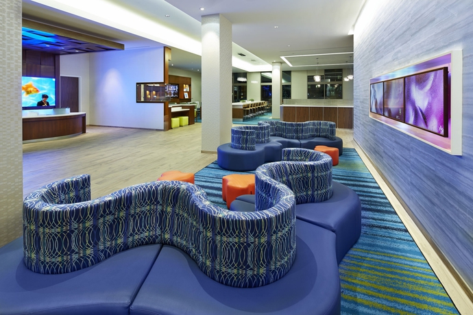 Imagen de los interiores del Hotel Springhill Suites By Marriott At Anaheim Resort/conv. Cntr. Foto 11