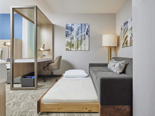 Imagen de la habitación del Hotel Springhill Suites By Marriott Chicago Chinatown. Foto 8