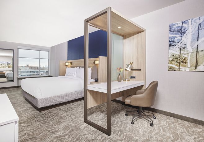 Imagen de la habitación del Hotel Springhill Suites By Marriott Chicago Chinatown. Foto 10