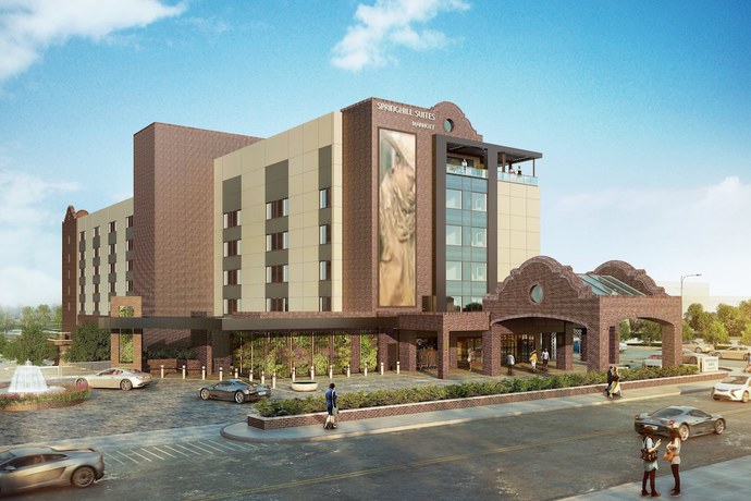 Imagen de los exteriores del Hotel Springhill Suites By Marriott Fort Worth Historic Stockyards. Foto 11