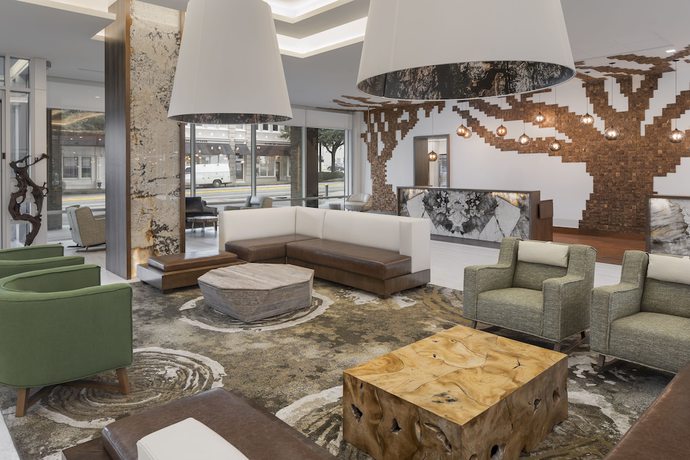 Imagen de los interiores del Hotel Springhill Suites By Marriott Greenville Downtown. Foto 11