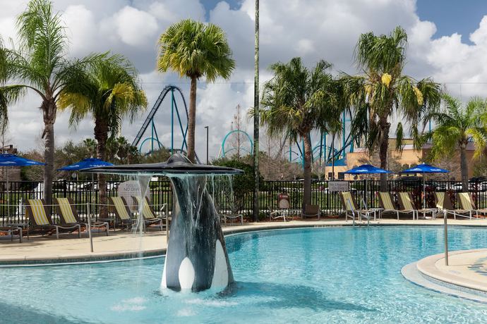 Imagen de la piscina del Hotel Springhill Suites By Marriott Orlando At Seaworld. Foto 14