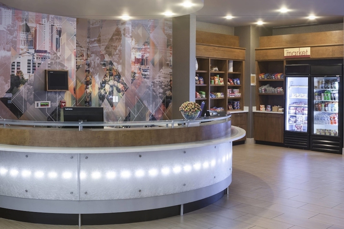 Imagen de los interiores del Hotel Springhill Suites By Marriott Salt Lake City Airport. Foto 16