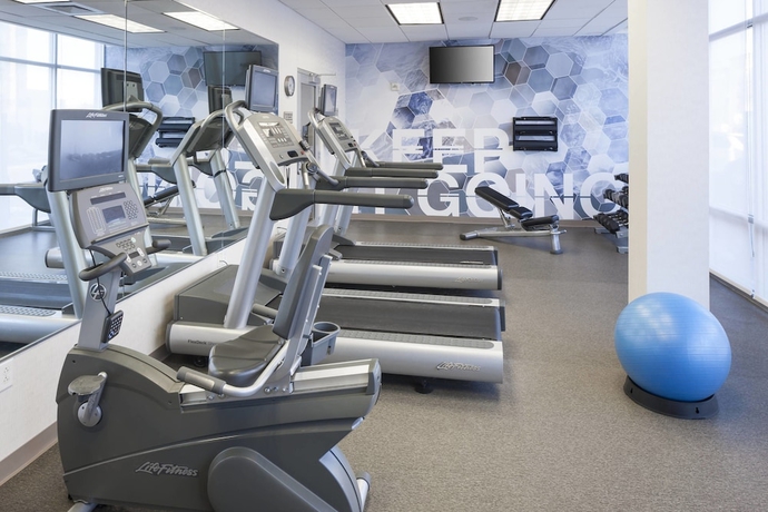Imagen de los interiores del Hotel Springhill Suites By Marriott Salt Lake City Airport. Foto 18