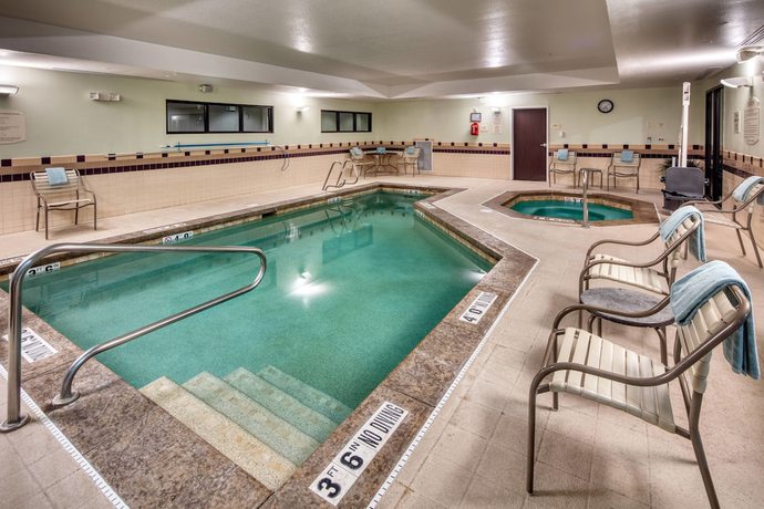 Imagen de la piscina del Hotel Springhill Suites By Marriott Salt Lake City Downtown. Foto 20