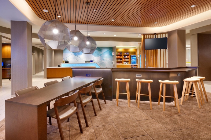 Imagen del bar/restaurante del Hotel Springhill Suites By Marriott Salt Lake City-south Jordan. Foto 6