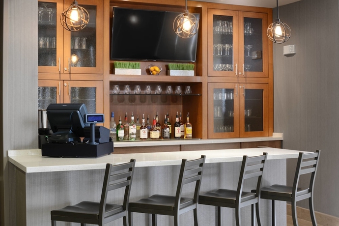 Imagen del bar/restaurante del Hotel Springhill Suites By Marriott San Antonio Northwes. Foto 7