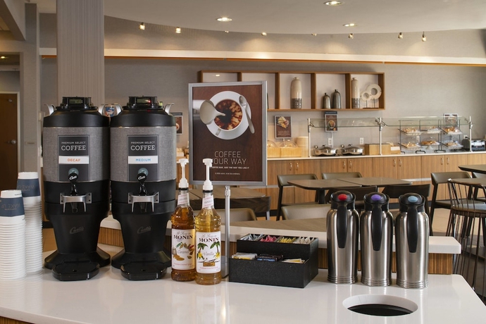 Imagen del bar/restaurante del Hotel Springhill Suites By Marriott St. Louis Airport/ea. Foto 3