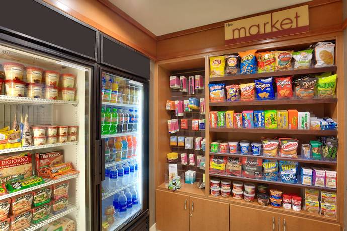 Imagen del bar/restaurante del Hotel Springhill Suites By Marriott Thatcher. Foto 6