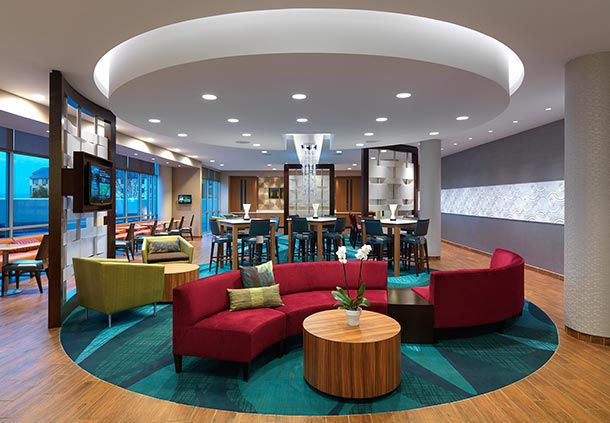 Imagen de los interiores del Hotel Springhill Suites Mobile. Foto 10