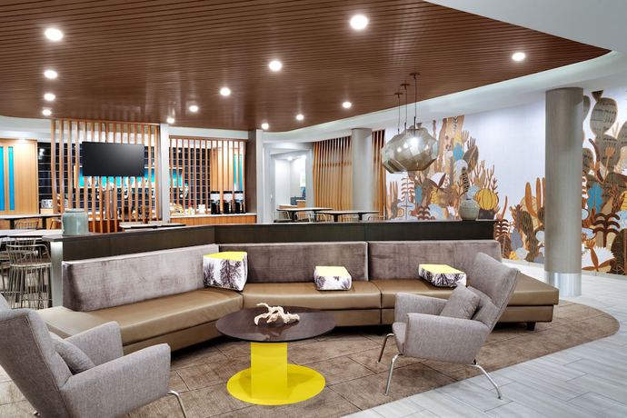 Imagen de los interiores del Hotel Springhill Suites Phoenix Scottsdale Marriott. Foto 17