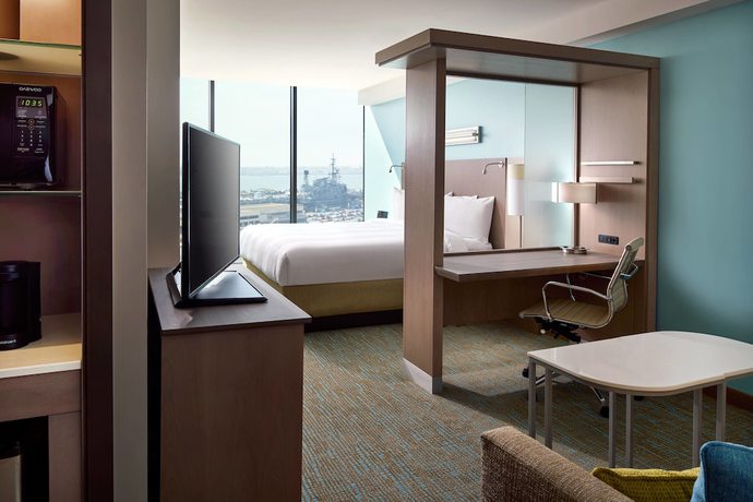 Imagen de la habitación del Hotel Springhill Suites San Diego Downtown/Bayfront. Foto 9