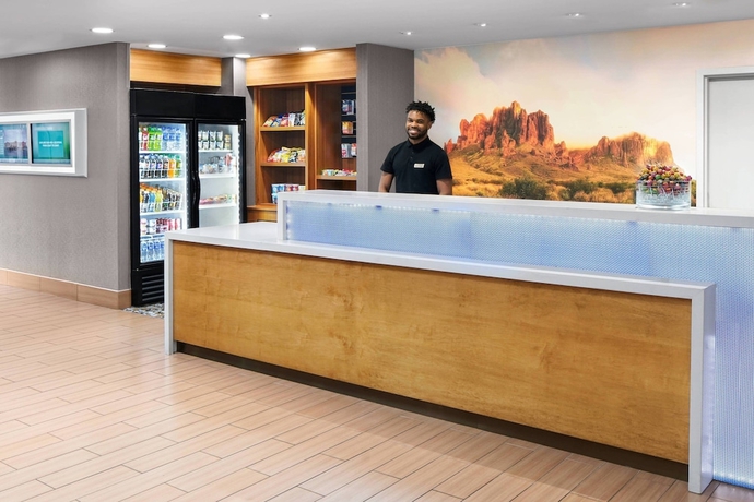 Imagen de los interiores del Hotel Springhill Suites Scottsdale North. Foto 17