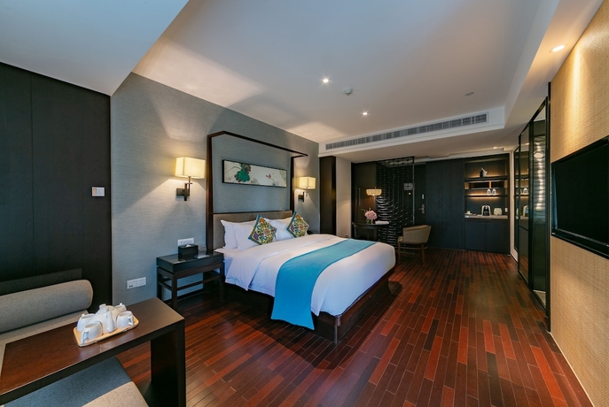 Imagen de la habitación del Hotel Ssaw Boutique Liuzhou Garden. Foto 10