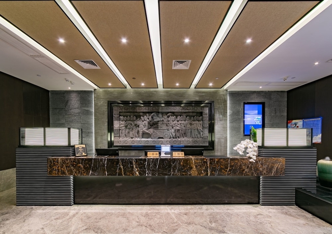Imagen de los interiores del Hotel Ssaw Boutique Liuzhou Garden. Foto 19