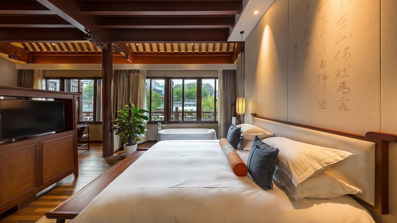 Imagen de la habitación del Hotel Ssaw Boutique Nanjing Qifeng Confucius House. Foto 9