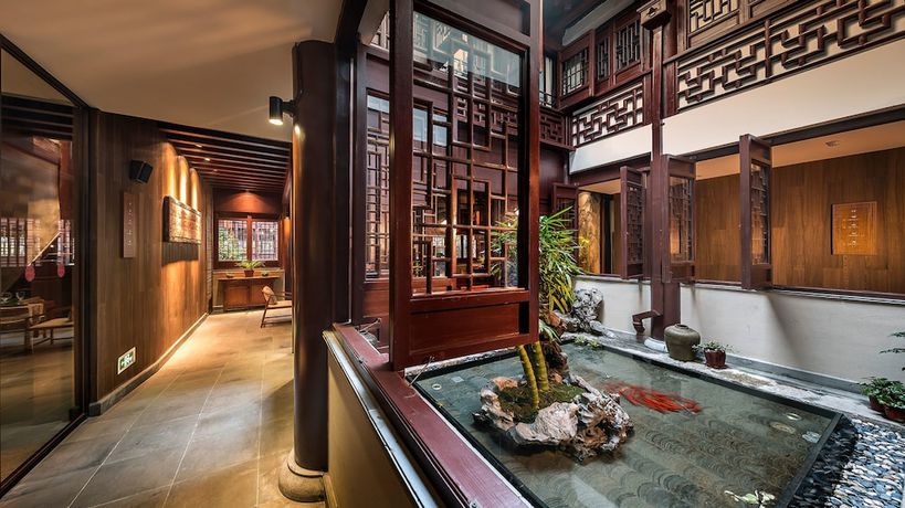 Imagen de los interiores del Hotel Ssaw Boutique Nanjing Qifeng Confucius House. Foto 17