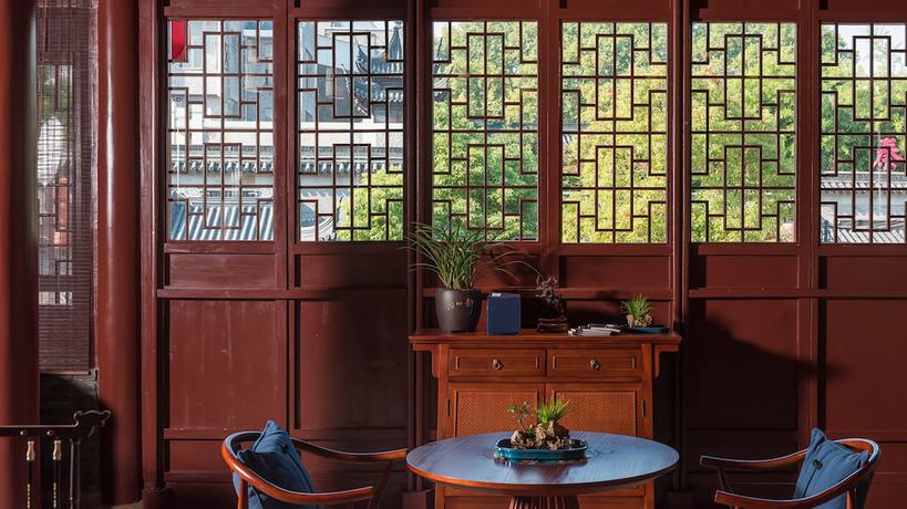 Imagen de los interiores del Hotel Ssaw Boutique Nanjing Qifeng Confucius House. Foto 19