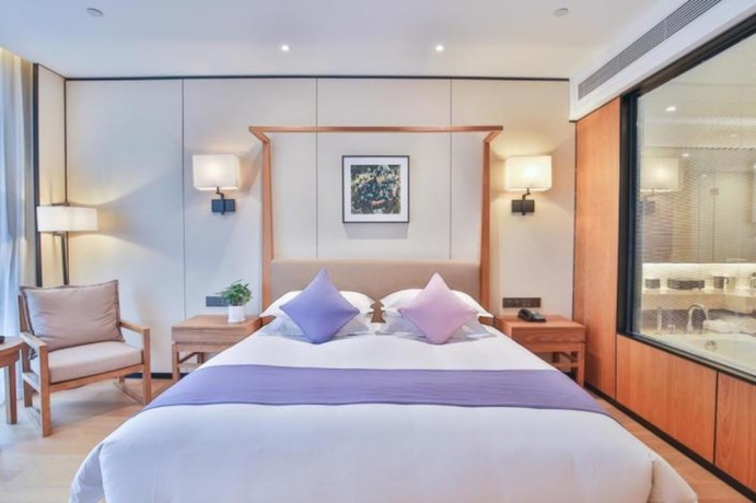 Imagen de la habitación del Hotel Ssaw Boutique Wenzhou. Foto 11
