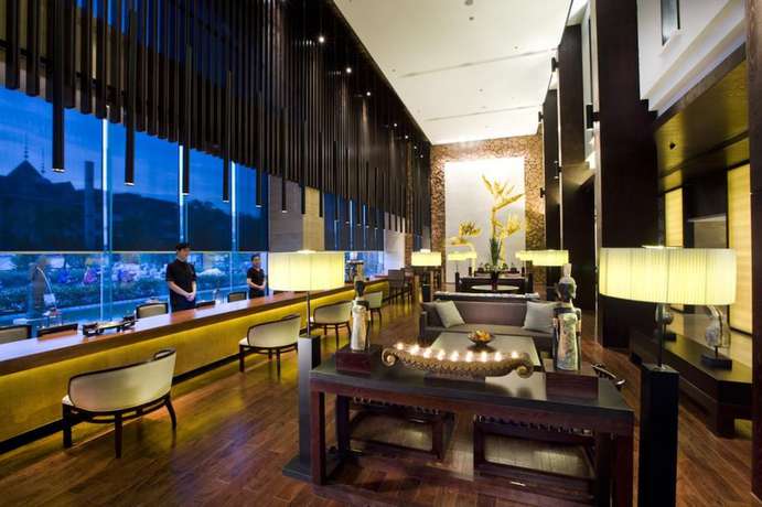 Imagen del bar/restaurante del Hotel Ssaw Boutique Xiaoshan City Center. Foto 3