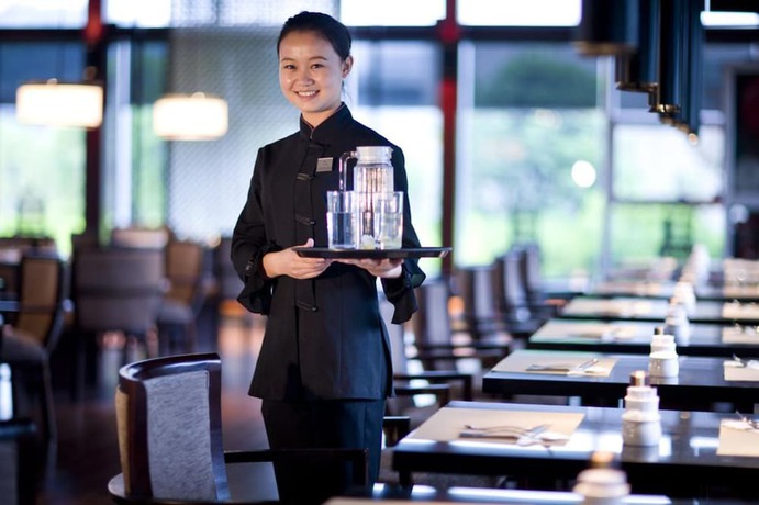 Imagen del bar/restaurante del Hotel Ssaw Boutique Xiaoshan City Center. Foto 4