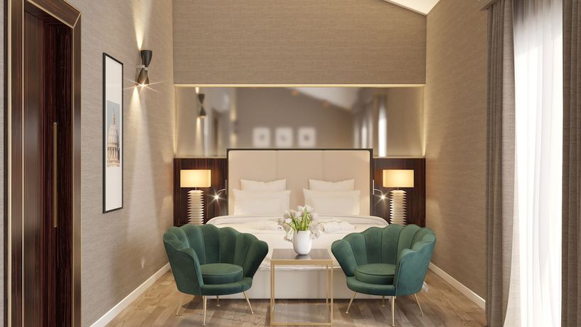 Imagen de la habitación del Hotel St. Martin, Roma. Foto 3