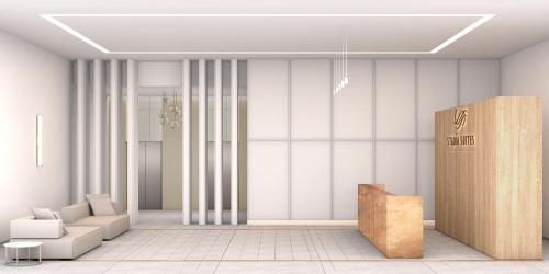 Imagen de los interiores del Hotel Stad&iacute;a Suites Quer&eacute;taro. Foto 5