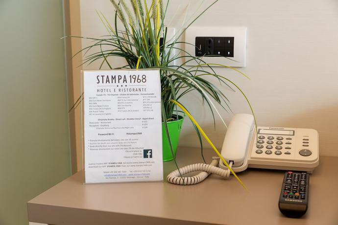 Imagen de la habitación del Hotel Stampa 1968. Foto 8