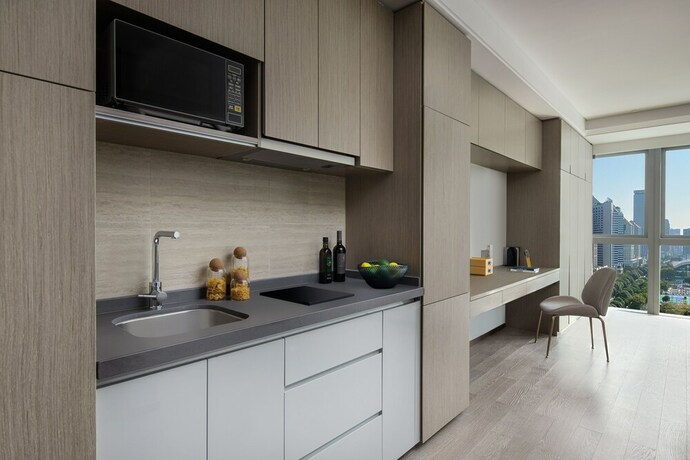 Imagen de la habitación del Hotel Star Residence ICC Guangzhou. Foto 18