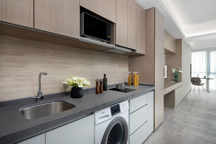 Imagen de la habitación del Hotel Star Residence ICC Guangzhou. Foto 26