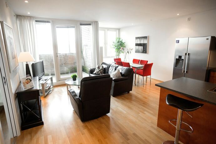 Imagen de la habitación del Hotel Stavanger Small Apartments City Center. Foto 14