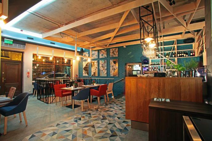 Imagen del bar/restaurante del Hotel Stay inn Gdansk. Foto 3