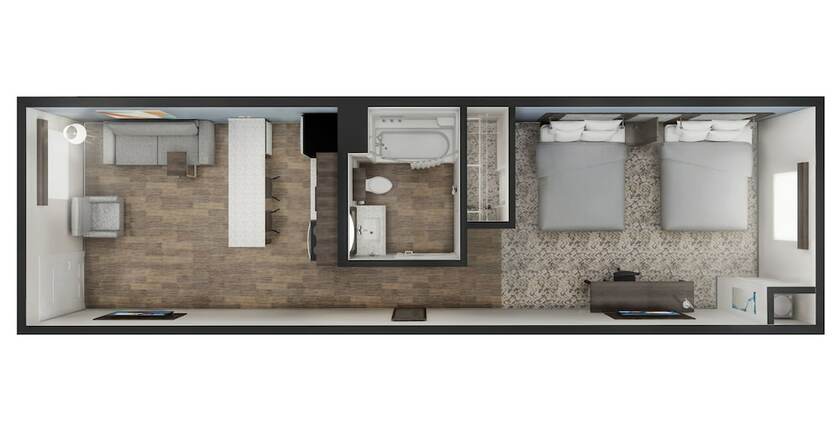 Imagen de la habitación del Hotel Stayapt Suites Jackson. Foto 19