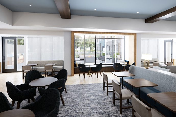 Imagen del bar/restaurante del Hotel Staybridge Suites Grand Rapids SW - Grandville, an IHG. Foto 2