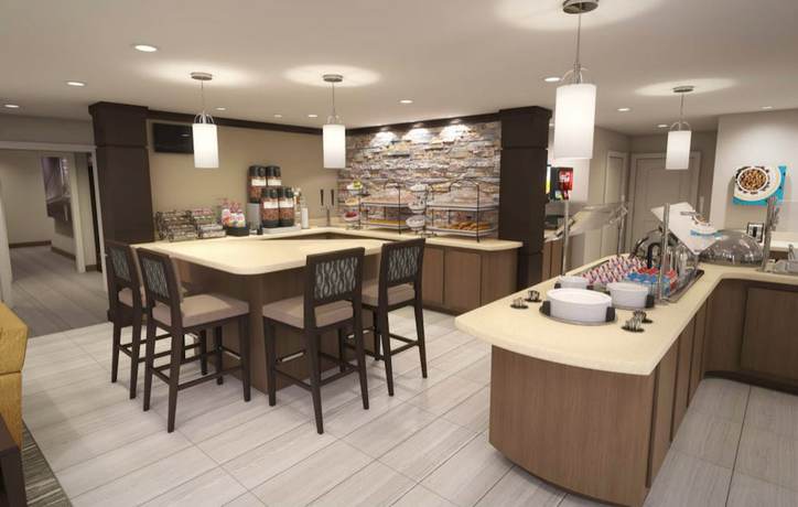 Imagen del bar/restaurante del Hotel Staybridge Suites Lafayette, an IHG. Foto 7