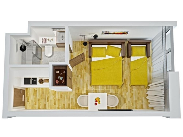 Imagen de la habitación del Hotel Staycity s Greenwich High Road. Foto 7