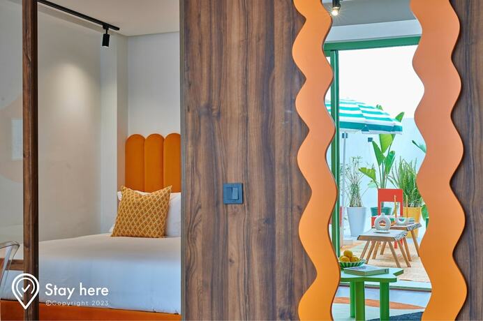 Imagen de la habitación del Hotel Stayhere Casablanca - CIL - Vibrant Residence. Foto 12