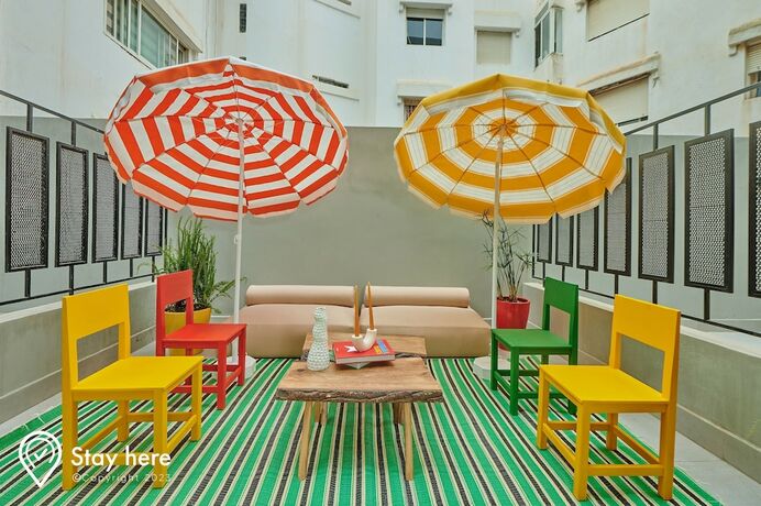 Imagen de la habitación del Hotel Stayhere Casablanca - CIL - Vibrant Residence. Foto 15