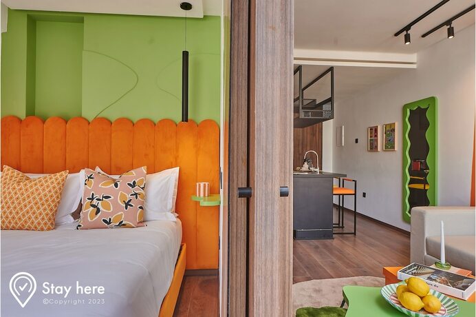 Imagen de la habitación del Hotel Stayhere Casablanca - CIL - Vibrant Residence. Foto 17