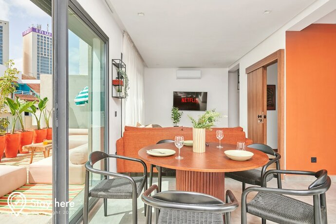 Imagen de la habitación del Hotel Stayhere Casablanca - Gauthier 2 - Contemporary Residence. Foto 14