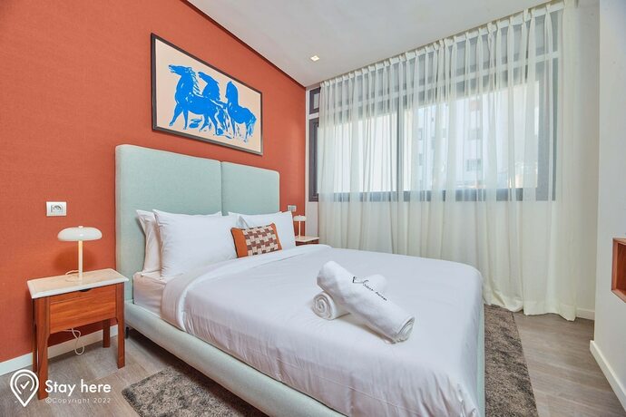 Imagen de la habitación del Hotel Stayhere Casablanca - Gauthier 2 - Contemporary Residence. Foto 16