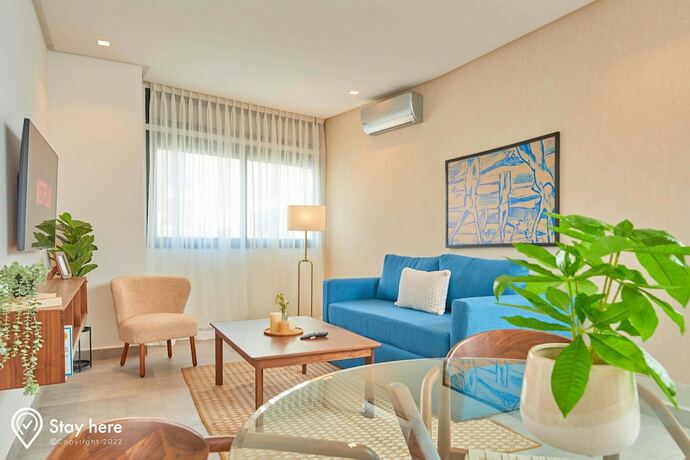 Imagen de la habitación del Hotel Stayhere Casablanca - Gauthier 2 - Contemporary Residence. Foto 18