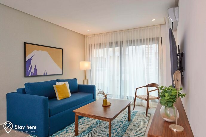 Imagen de la habitación del Hotel Stayhere Casablanca - Gauthier 2 - Contemporary Residence. Foto 20