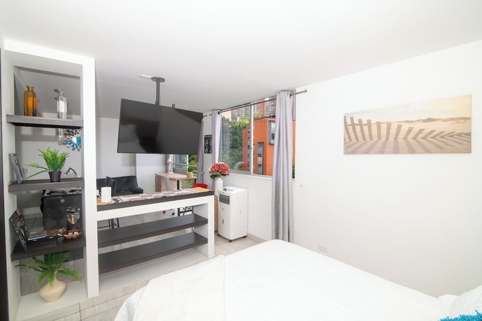 Imagen de la habitación del Hotel Staynova Acogedor Loft en El poblado. Foto 1